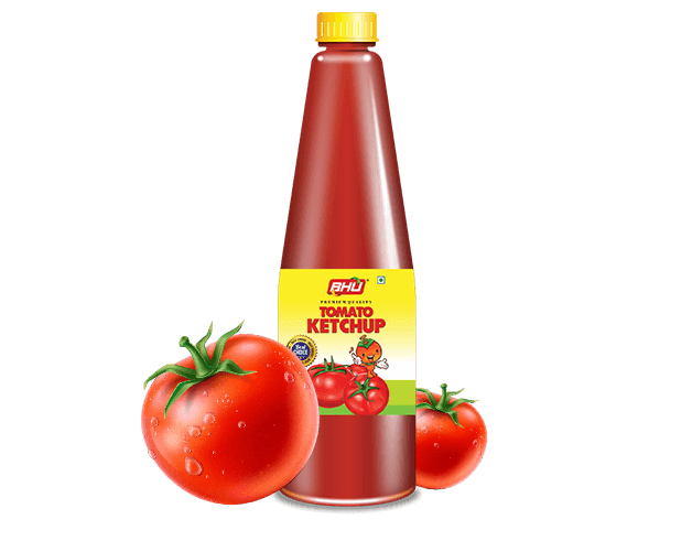 Tomato Ketchup (Bottle) -  - Bhu Agro Foods Private Limited - Best Agriculture Foods Provider in Surat, India