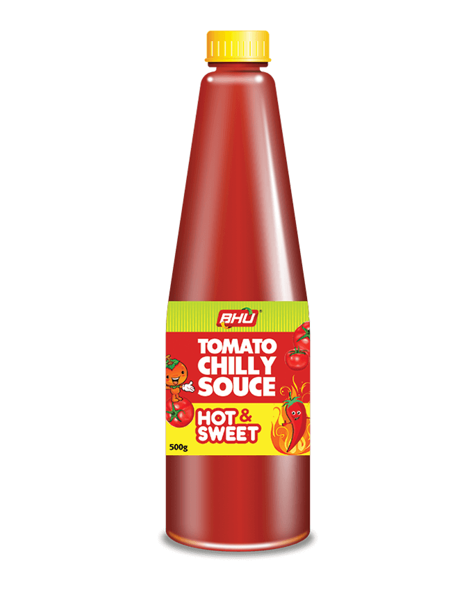 TOMATO CHILLI SAUCE (BOTTLE) - Bhu Agro Foods Private Limited - Best Agriculture Foods Provider in Surat, India